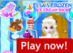 Frozen Ice Cream Shop