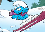 Smurfy Snowboard